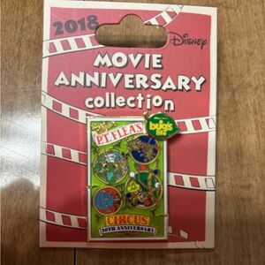 Disney A Bug's Life Circus Anniversary Pin - Green and Red
